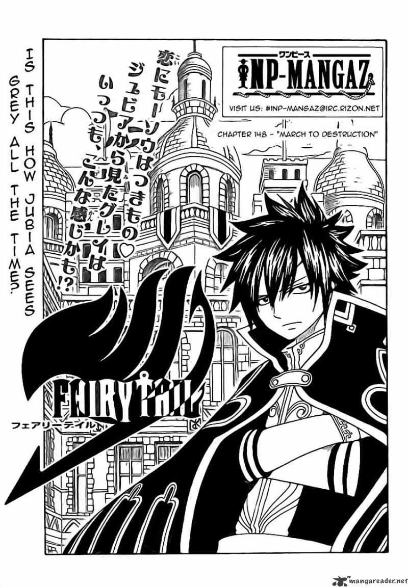 Read Fairy Tail Chapter 148 : March To Destruction on Mangakakalot