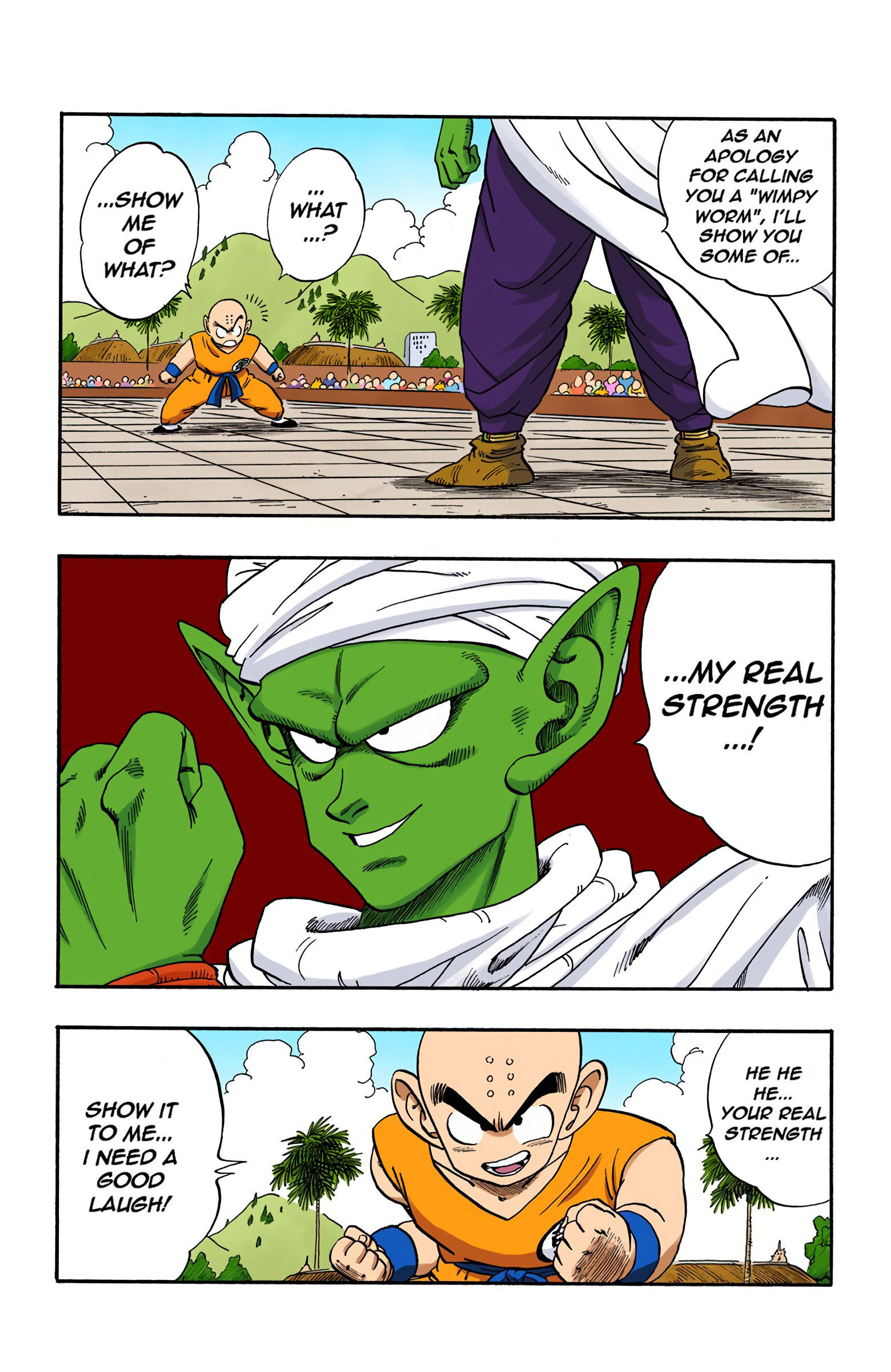 Dragon Ball - Full Color Edition Vol.15 Chapter 172: Kuririn Vs. Demon Junior page 14 - Mangakakalot