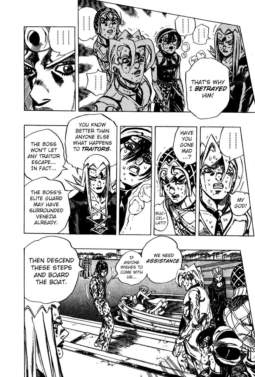 Jojo's Bizarre Adventure Vol.56 Chapter 523 : The Mystery Of King Crimson - Part 6 page 5 - 