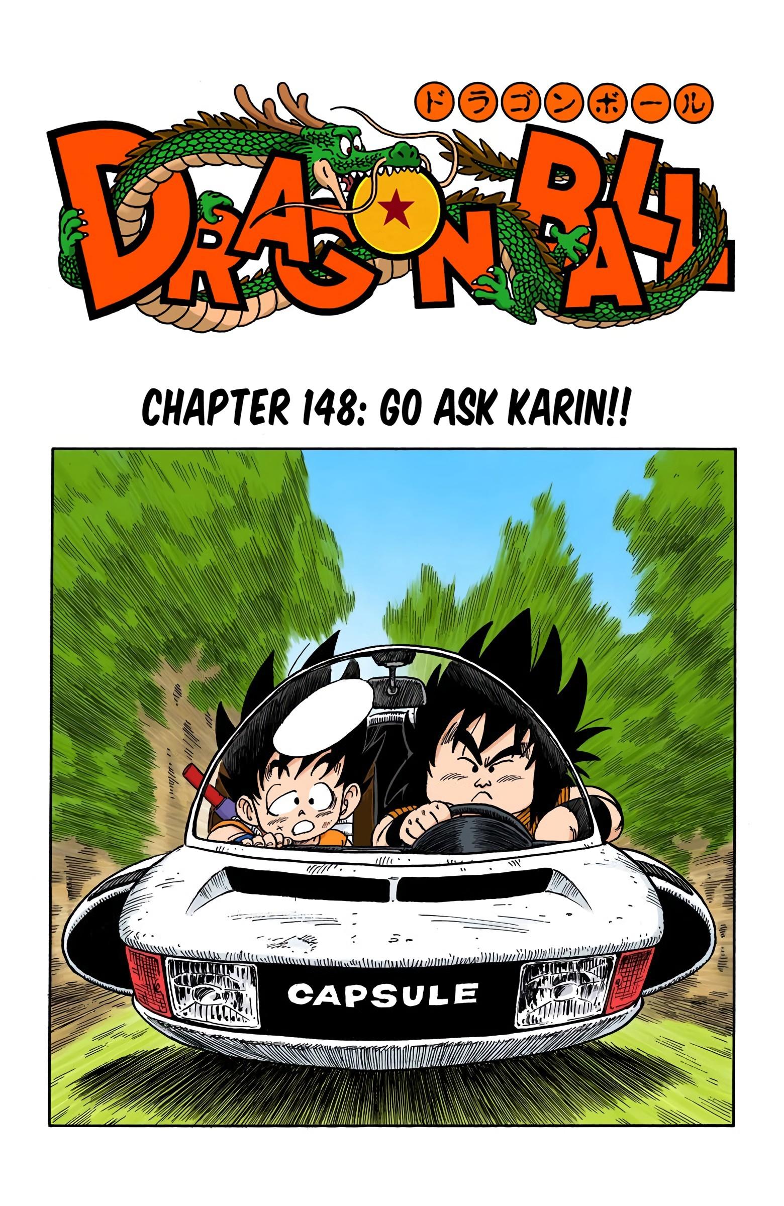 Dragon Ball - Full Color Edition Vol.13 Chapter 148: Go Ask Karin! page 1 - Mangakakalot