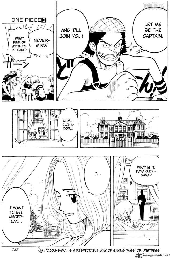 One Piece Chapter 23 : Captain Ussop Enters page 19 - Mangakakalot