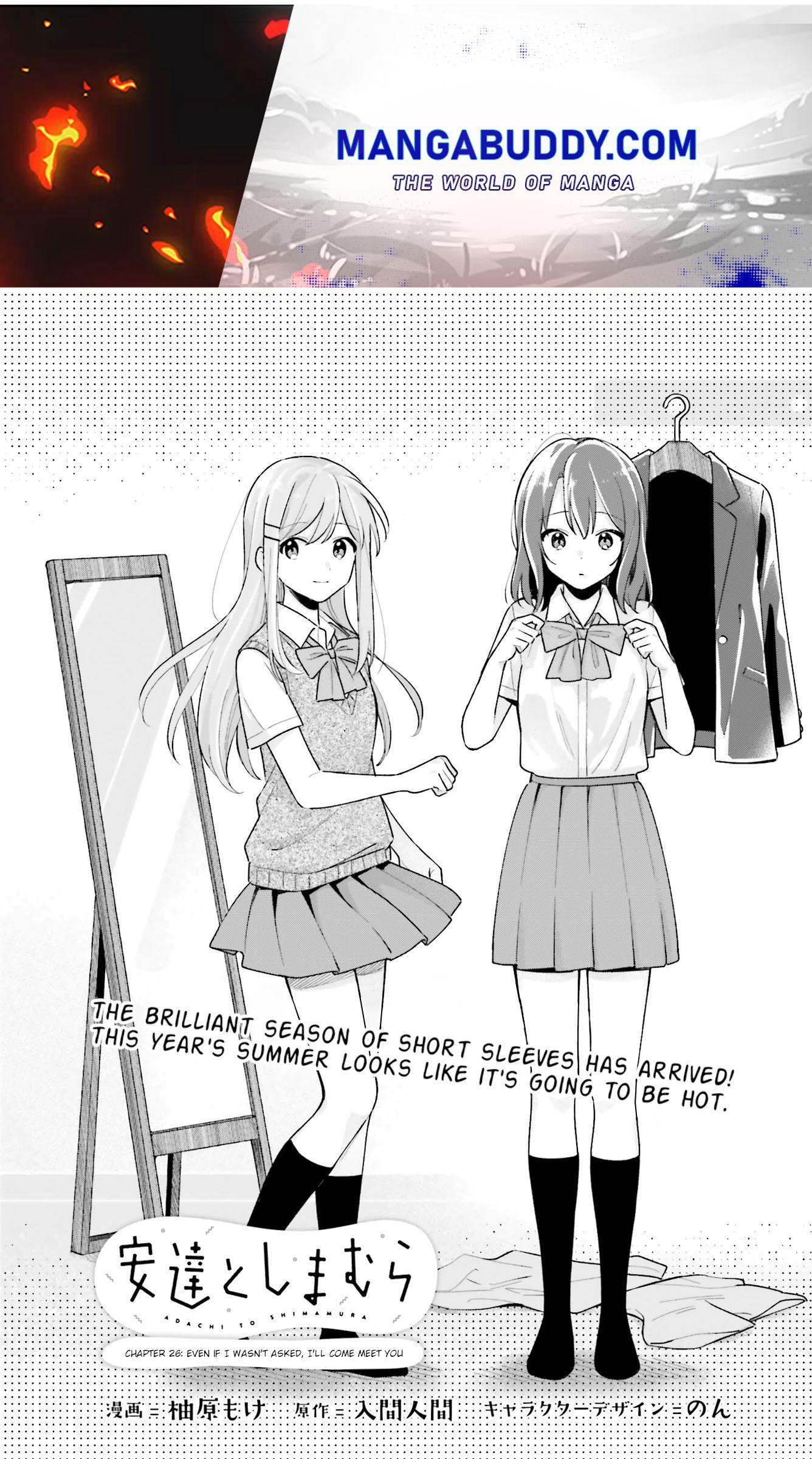 Adachi and Shimamura (Mani) Manga