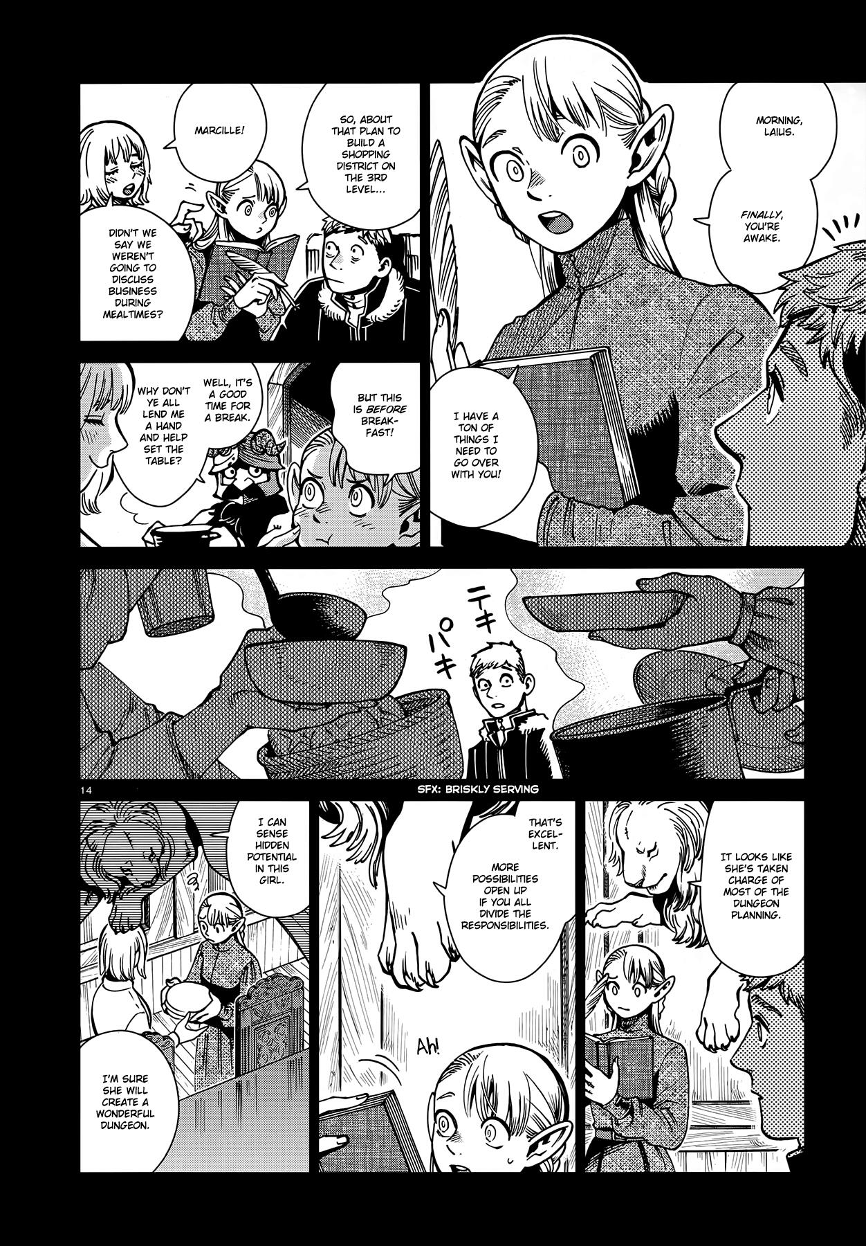 Dungeon Meshi Chapter 60: Winged Lion page 14 - Mangakakalot