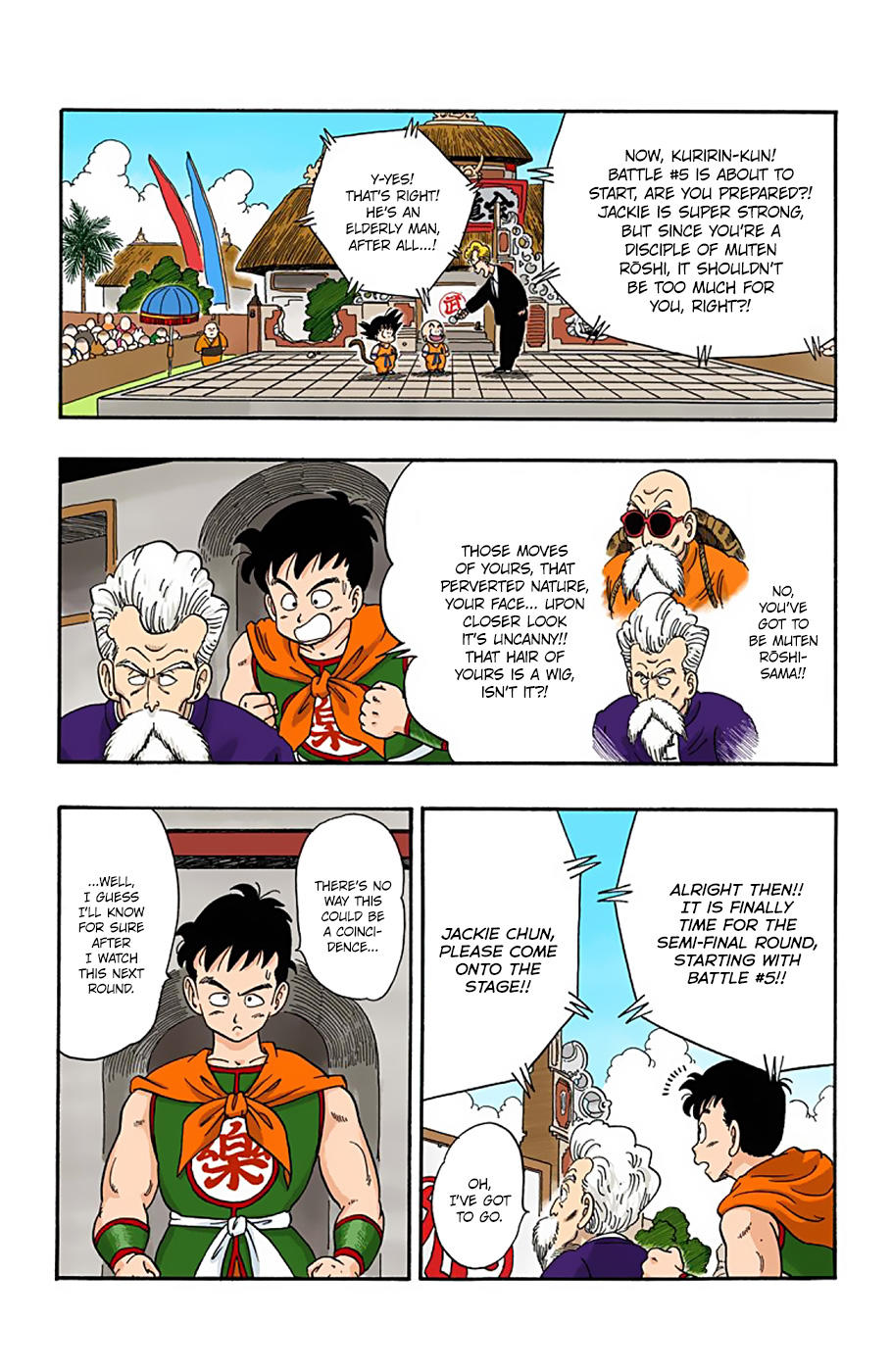 Dragon Ball - Full Color Edition Vol.4 Chapter 41: Kuririn Vs. Jackie Chun page 10 - Mangakakalot