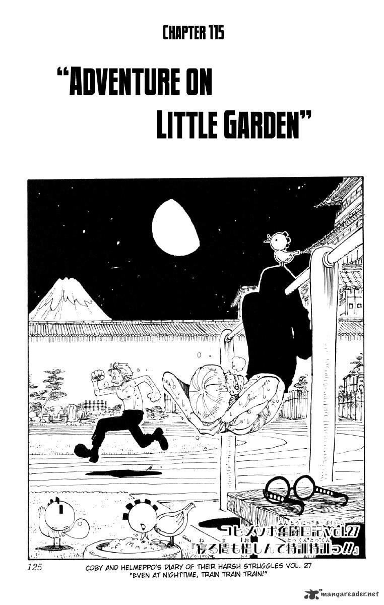 One Piece Chapter 115 : Adventure In Little Garden page 2 - Mangakakalot