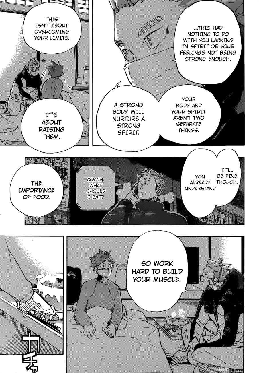 Haikyuu!! Chapter 369: Food And Muscle page 12 - Mangakakalot