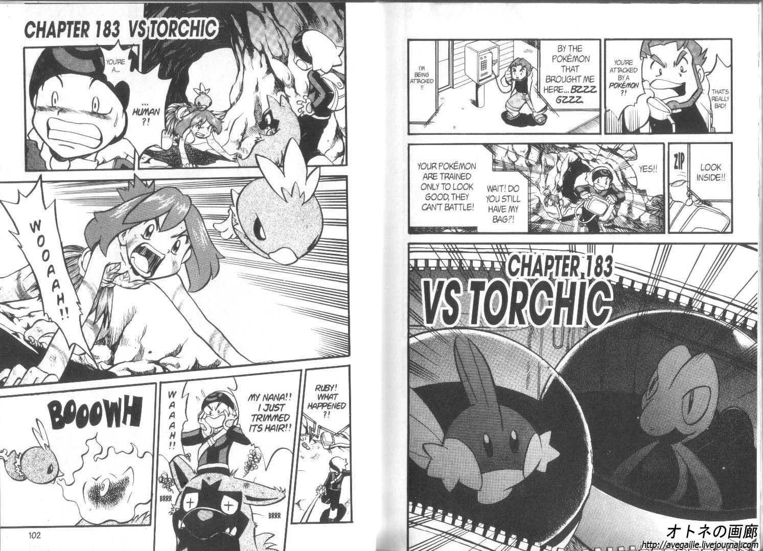 After reading pokemon, the manga's take on the inside of a