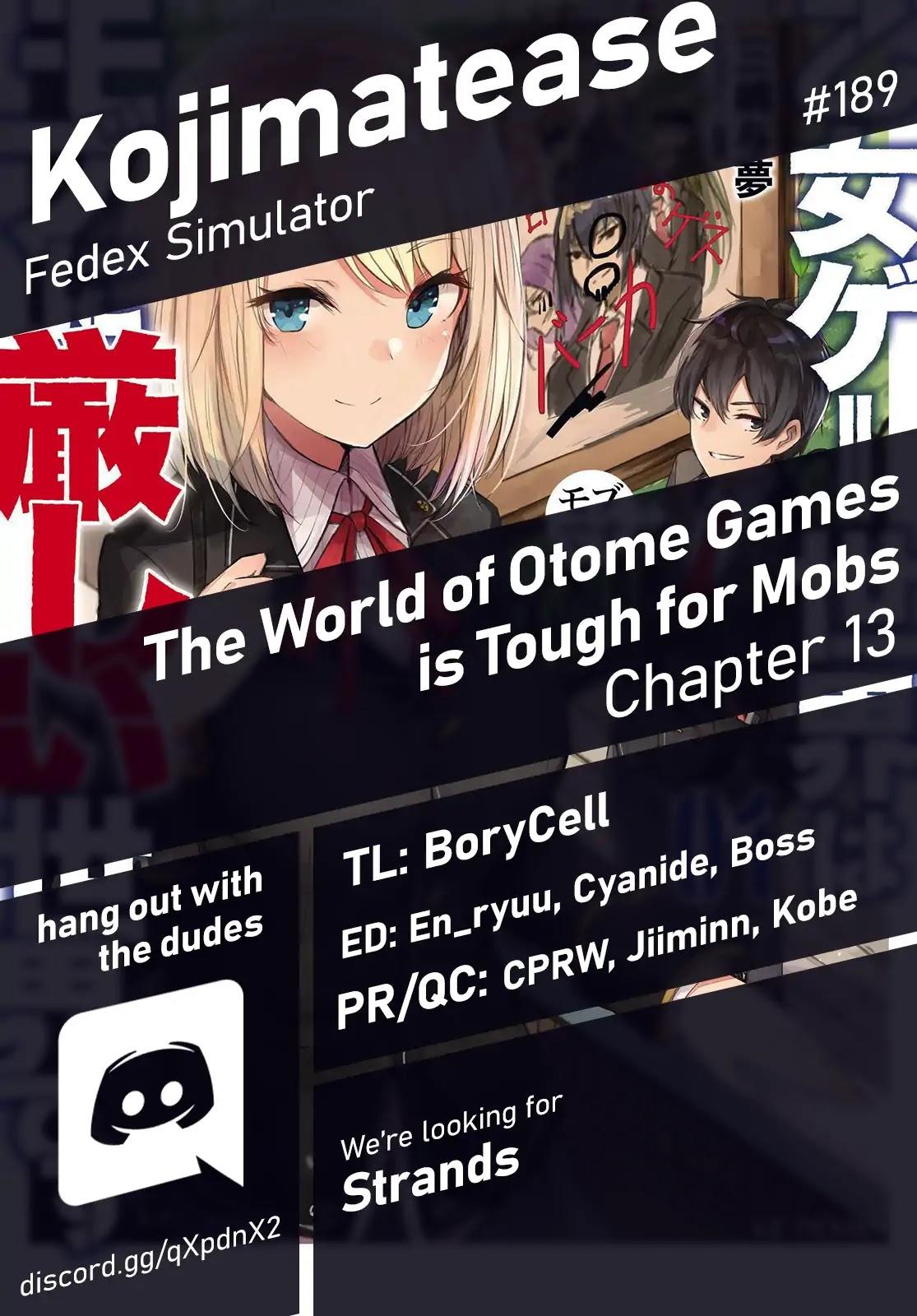 Otome Game Sekai wa Mob ni Kibishii Sekai desu – Episódio 3 Online