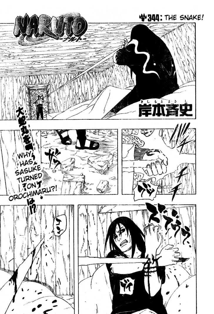 Vol.38 Chapter 344 – The Snake and… | 1 page