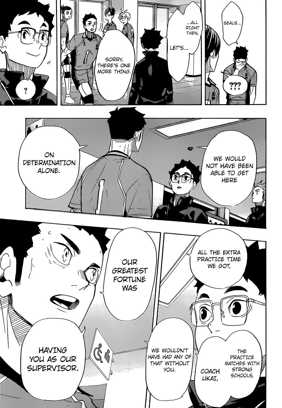 Haikyuu!! Chapter 369: Food And Muscle page 8 - Mangakakalot