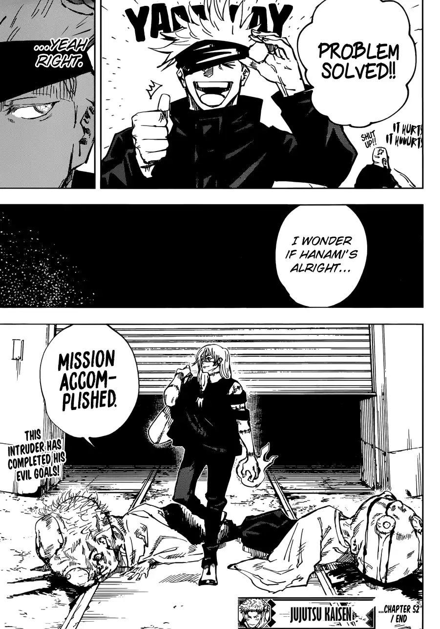 Jujutsu Kaisen Chapter 52: Non-Standard page 18 - Mangakakalot