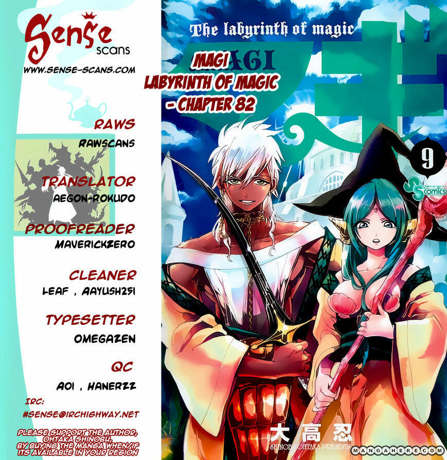 Magi: The Labyrinth of Magic, Vol. 9