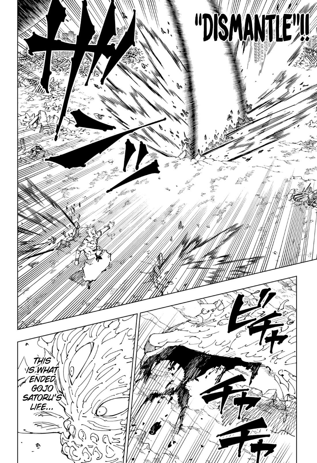 Jujutsu Kaisen Chapter 238: Chapter 238: The Decisive Battle In The Uninhabited, Demon-Infested Shinjuku ⑮ page 8 - Mangakakalot