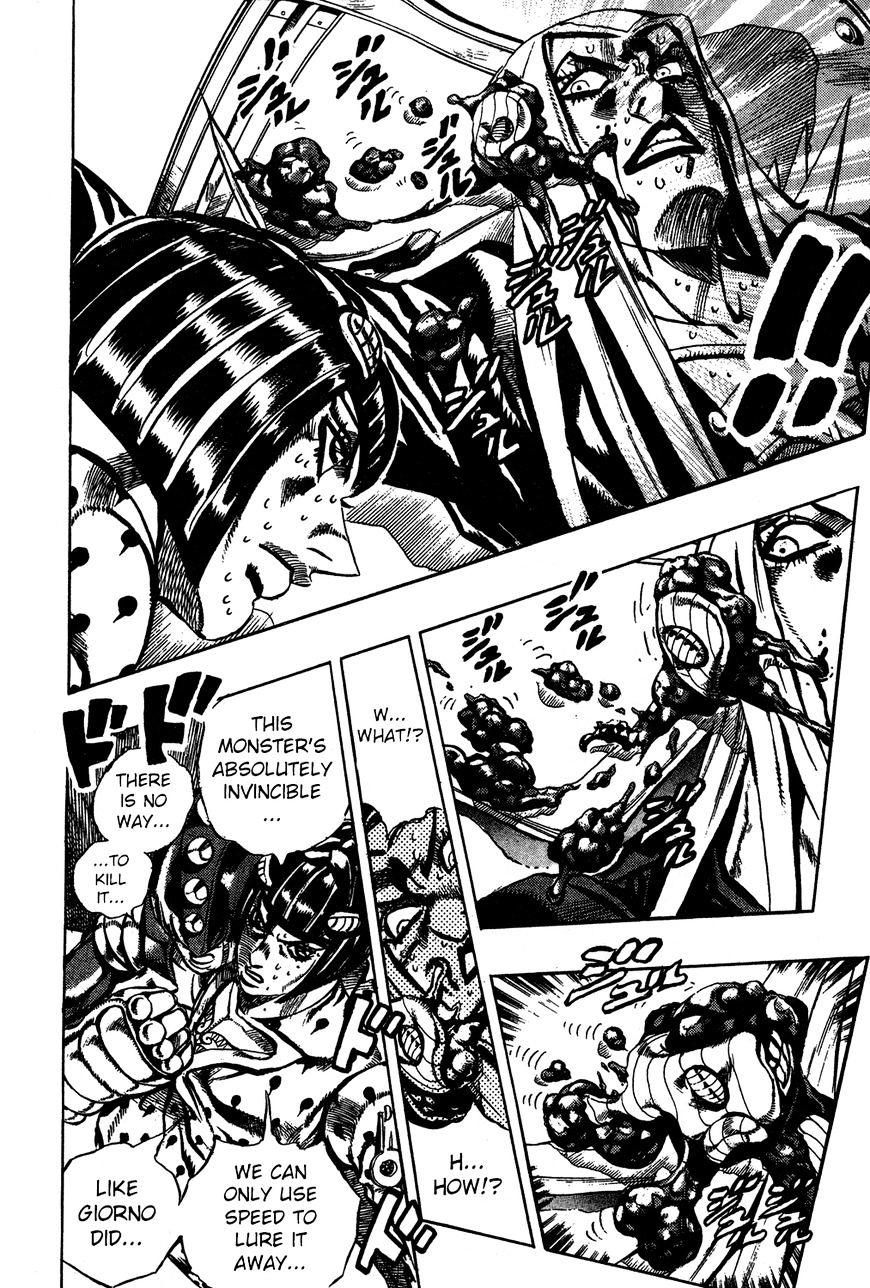 Jojo's Bizarre Adventure Vol.58 Chapter 540 : Spice Girl Parte 2 page 5 - 