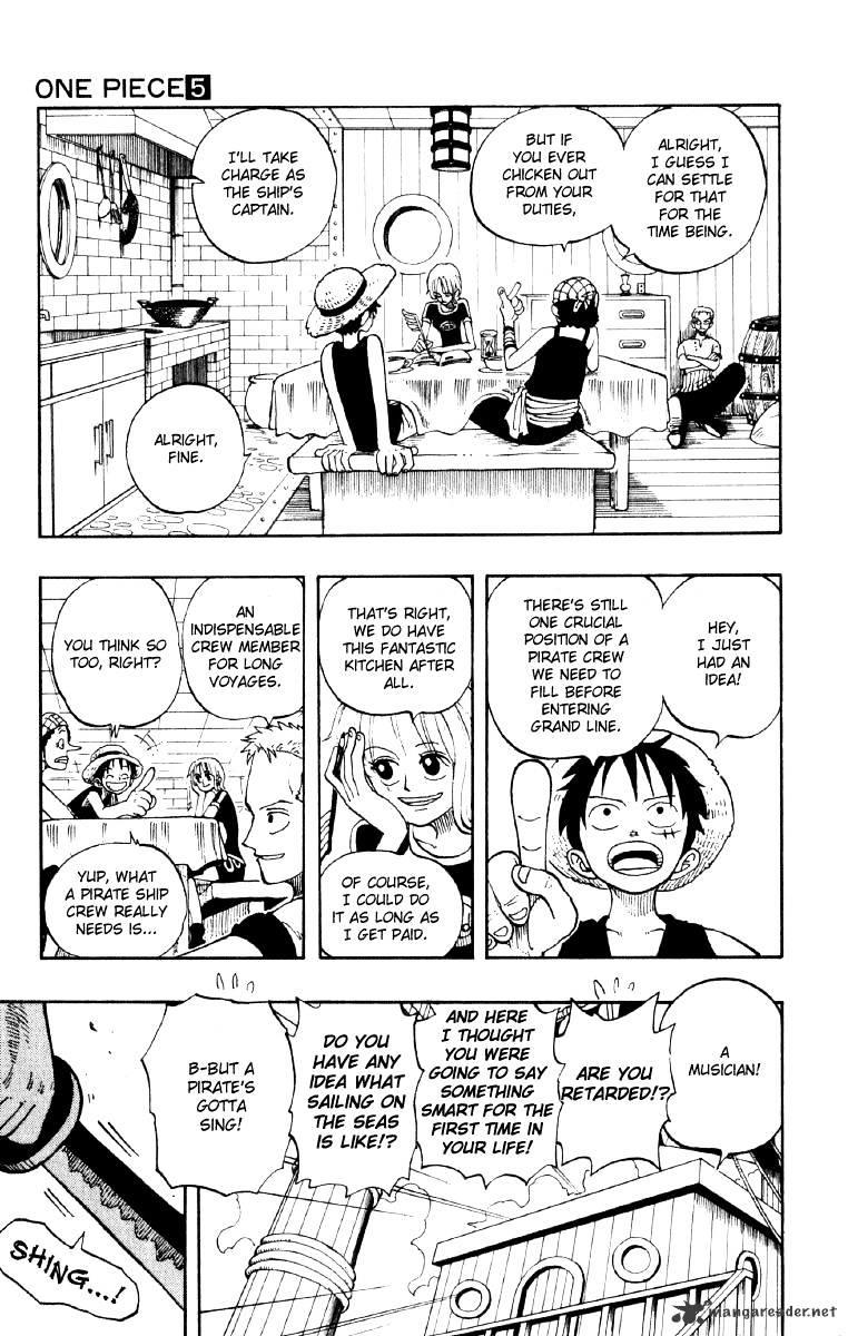 One Piece Chapter 42 : Yosaku And Joni page 7 - Mangakakalot