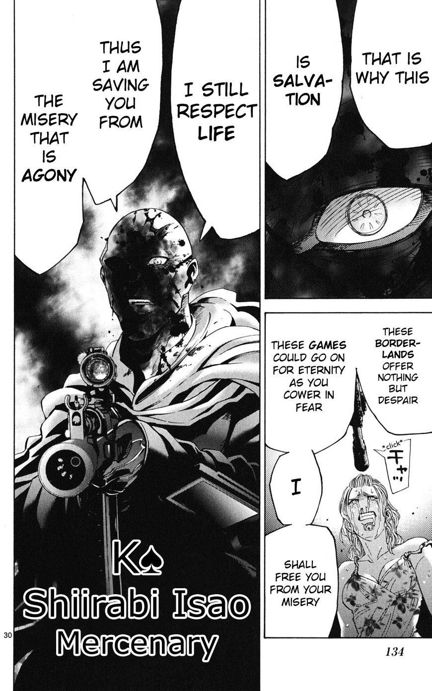 Imawa No Kuni No Alice Chapter 49.1 : Side Story 5 - King Of Spades (1) page 28 - Mangakakalot