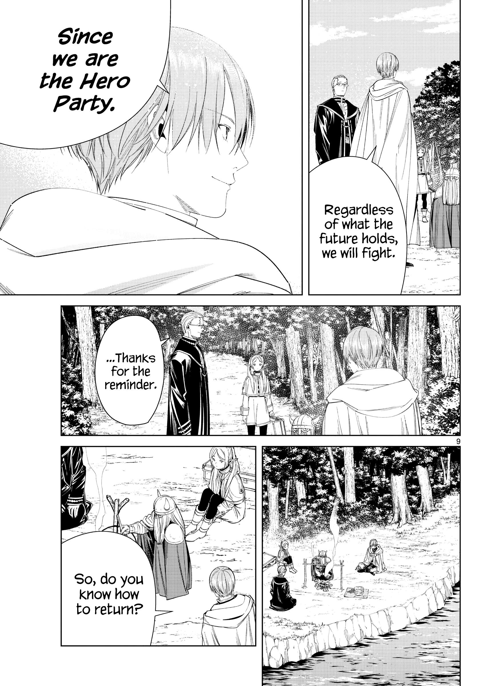Sousou No Frieren Chapter 110: The Hero Party page 8 - Mangakakalot