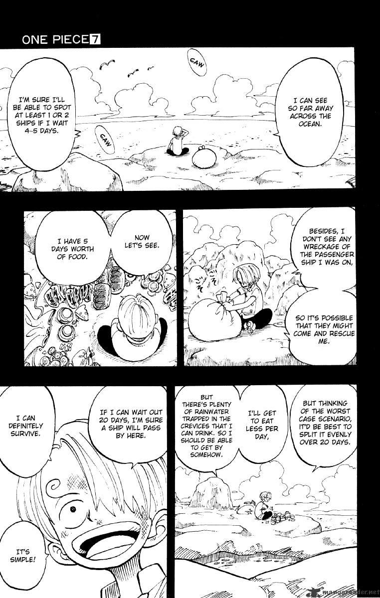 One Piece Chapter 58 : Damn Geezer page 3 - Mangakakalot
