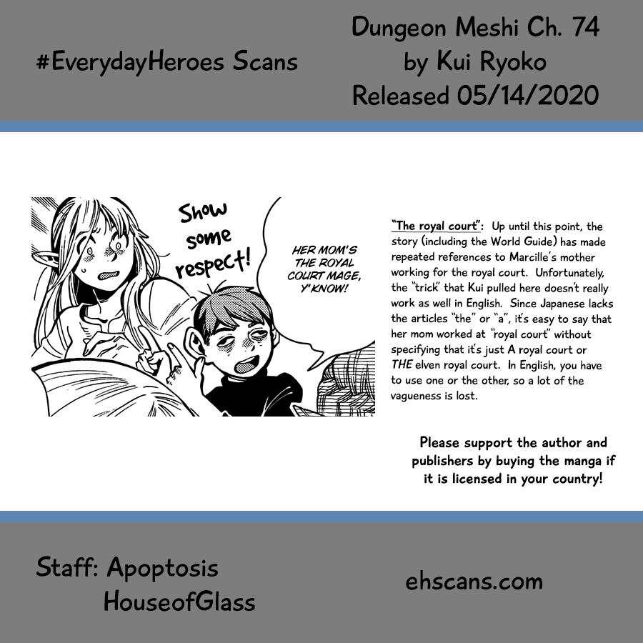 Dungeon Meshi Chapter 74 page 25 - Mangakakalot