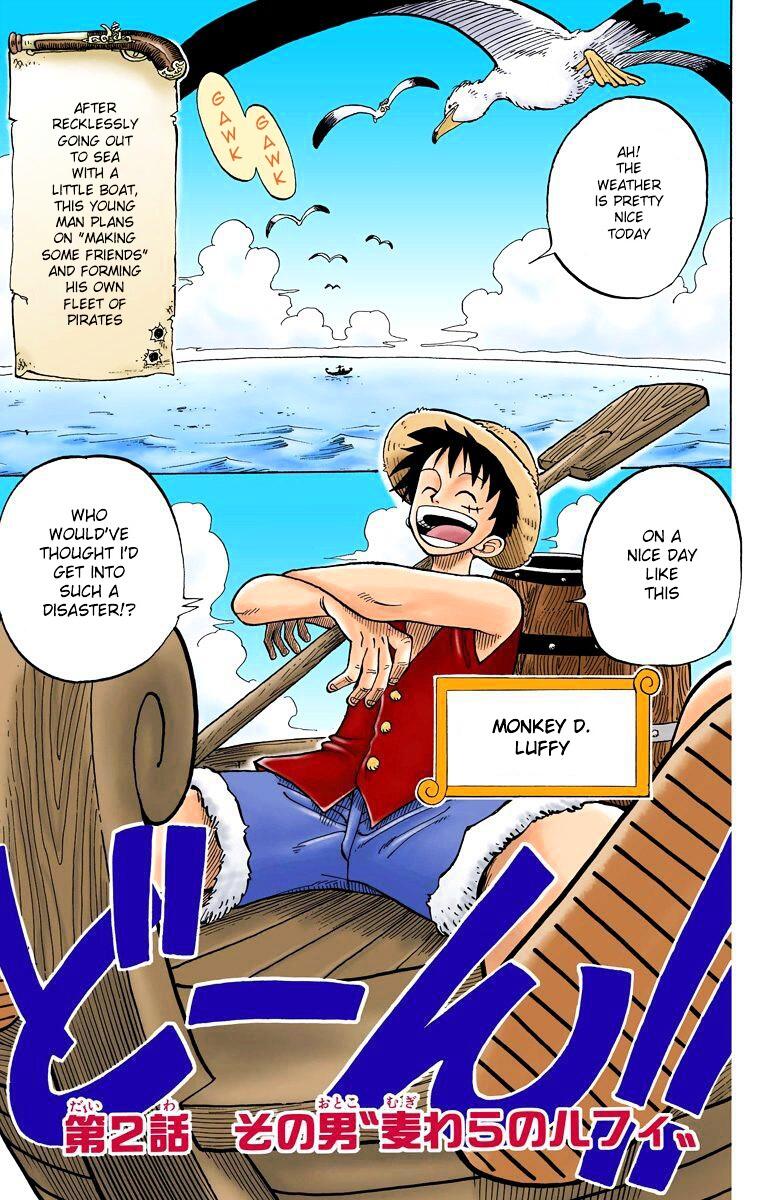 One Piece Chapter 2 (V3) : That Boy The Straw Hat Wearing Luffy page 2 - Mangakakalot