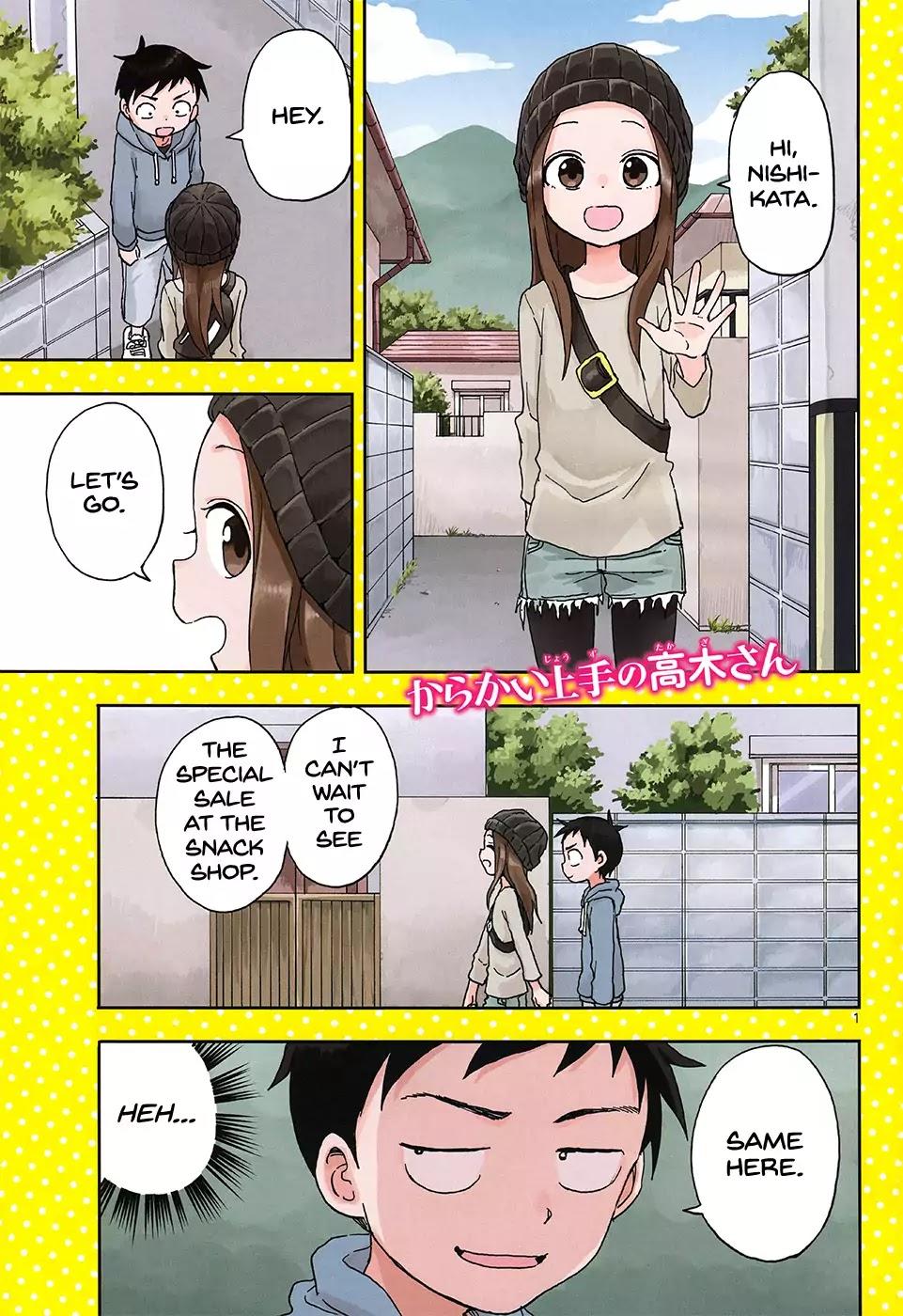 Karakai Jouzu no Takagi san 77: April Fool's - Read Karakai Jouzu