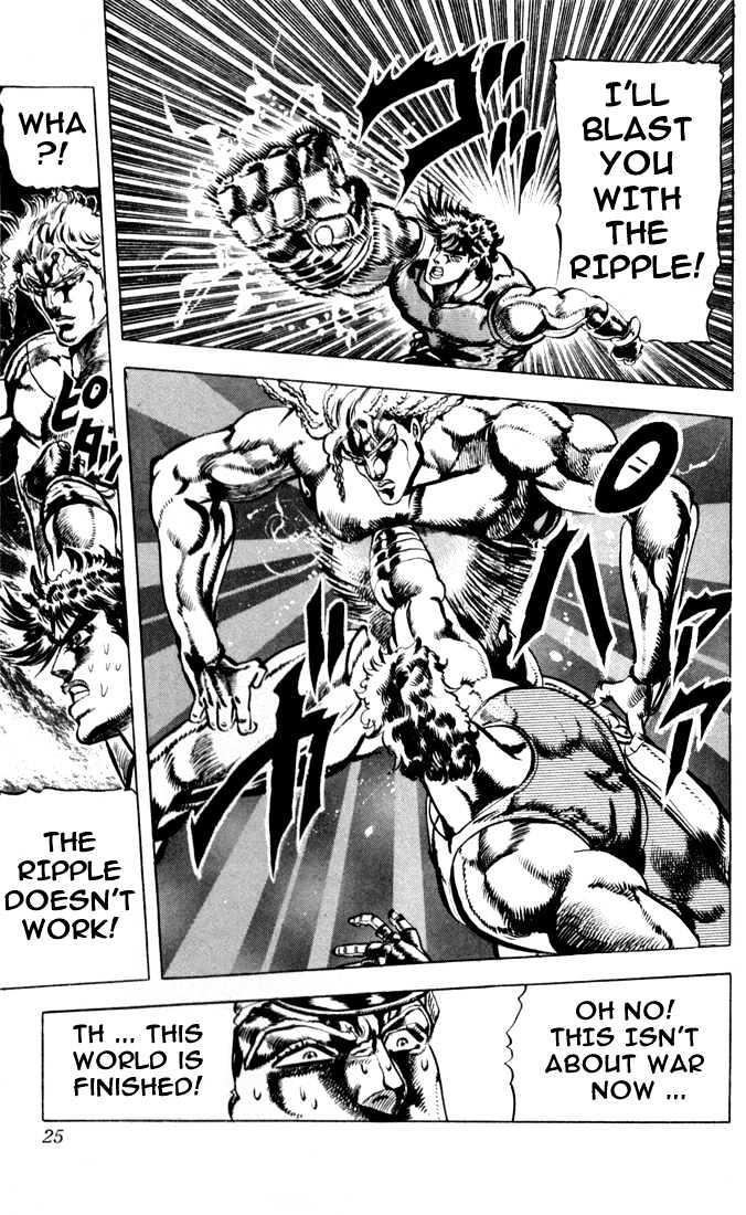 Jojo's Bizarre Adventure Vol.7 Chapter 58 : The Ripple And The Ultimate Life-Form page 18 - 