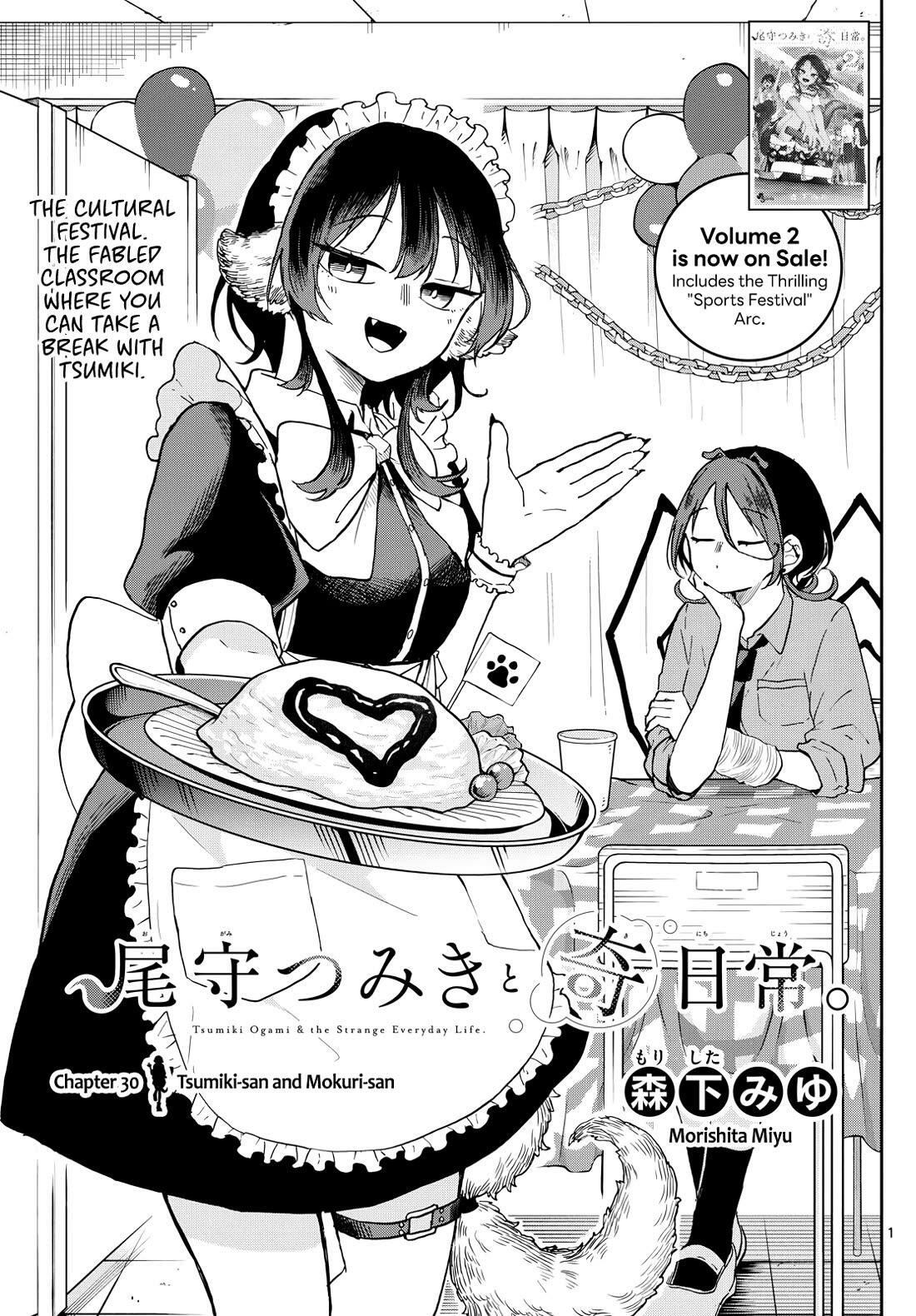 Ogami Tsumiki To Kinichijou.-Chapter 30: Tsumiki-San And Mokuri-San