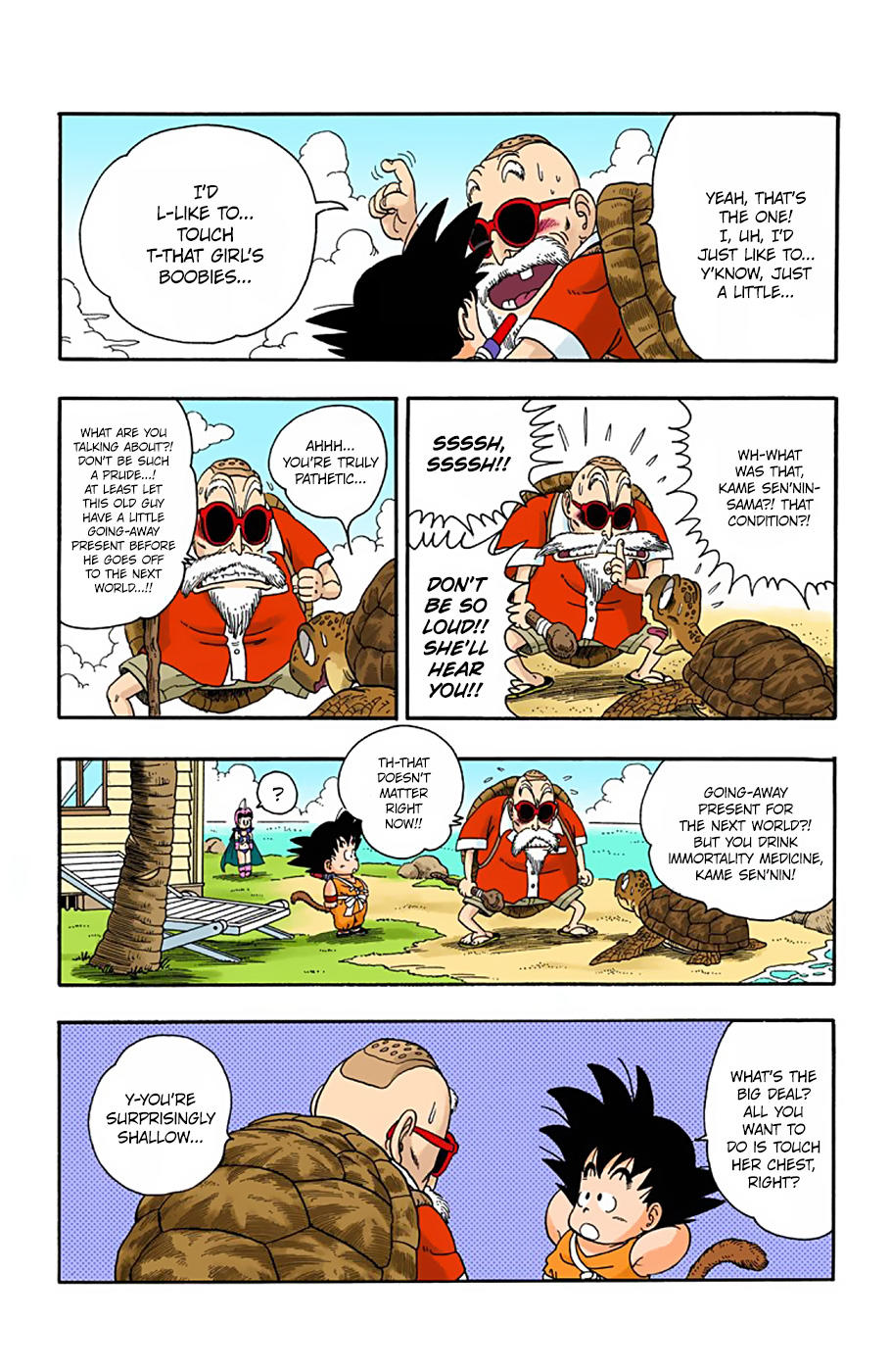 Dragon Ball - Full Color Edition Vol.1 Chapter 13: Kame Sen'nin's Bashо̄sen page 7 - Mangakakalot