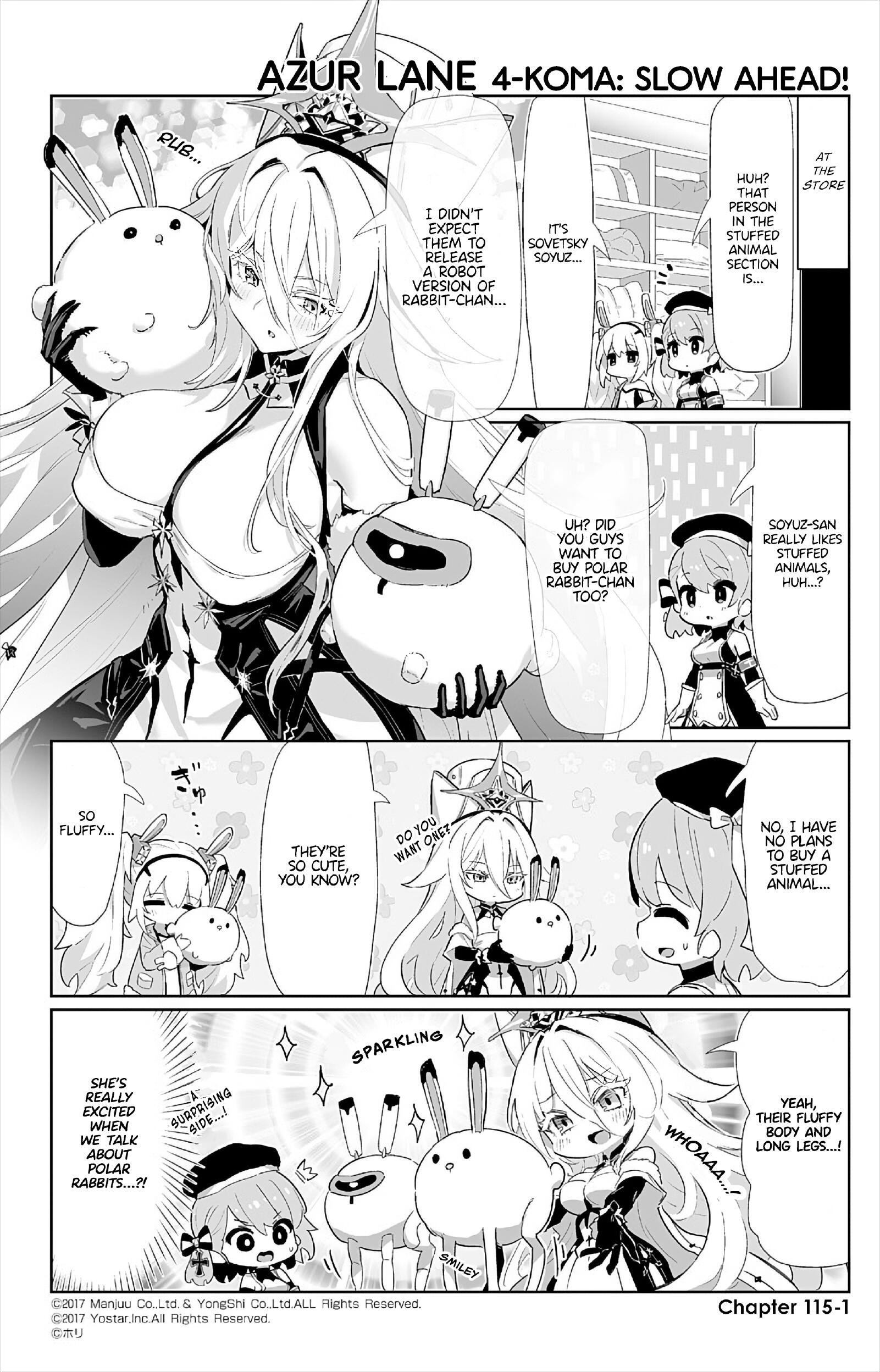 Read Azur Lane 4-Koma: Slow Ahead Chapter 115: Sovetsky Soyuz on  Mangakakalot