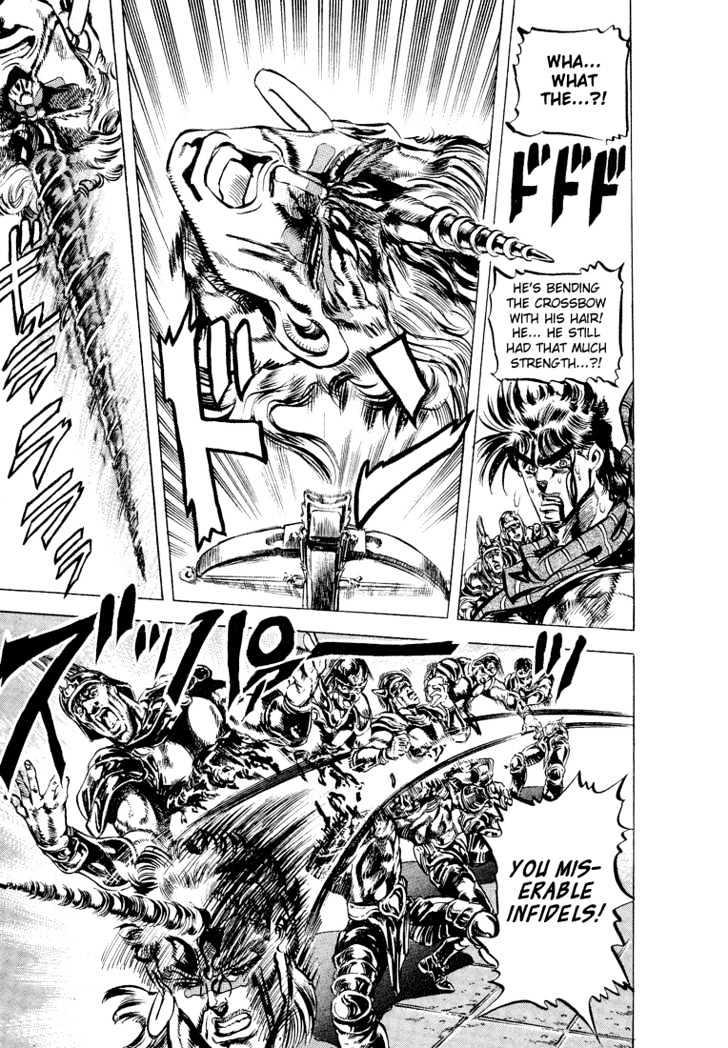 Jojo's Bizarre Adventure Vol.11 Chapter 104 : The Warrior Returning To The Wind page 10 - 