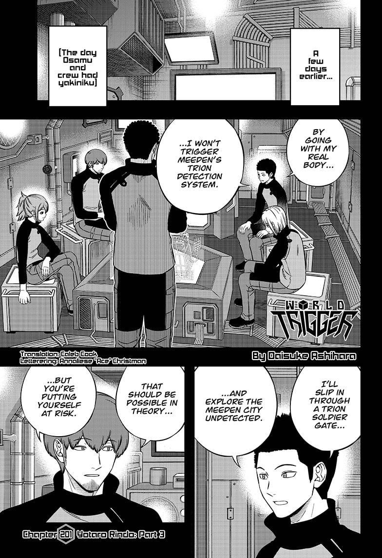 Read World Trigger Chapter 4 : Mikumo Osamu Part 2 on Mangakakalot