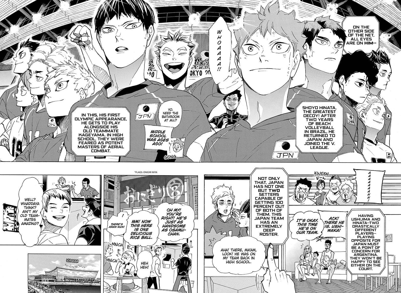 Haikyuu!! Chapter 402 page 15 - Mangakakalot