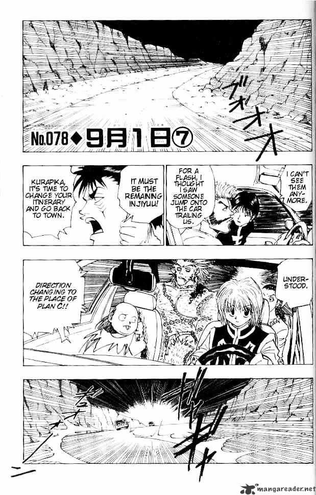 Read Hunter X Hunter Chapter 78 September First 7 On Mangakakalot