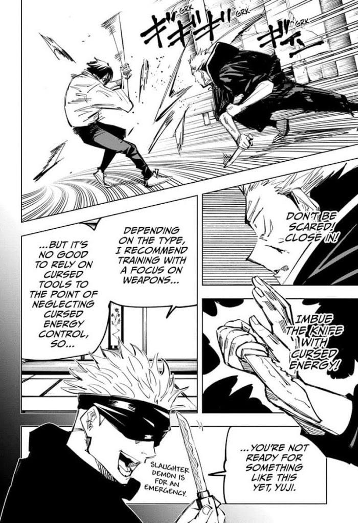 Jujutsu Kaisen Chapter 141: The Front Of The Back page 6 - Mangakakalot