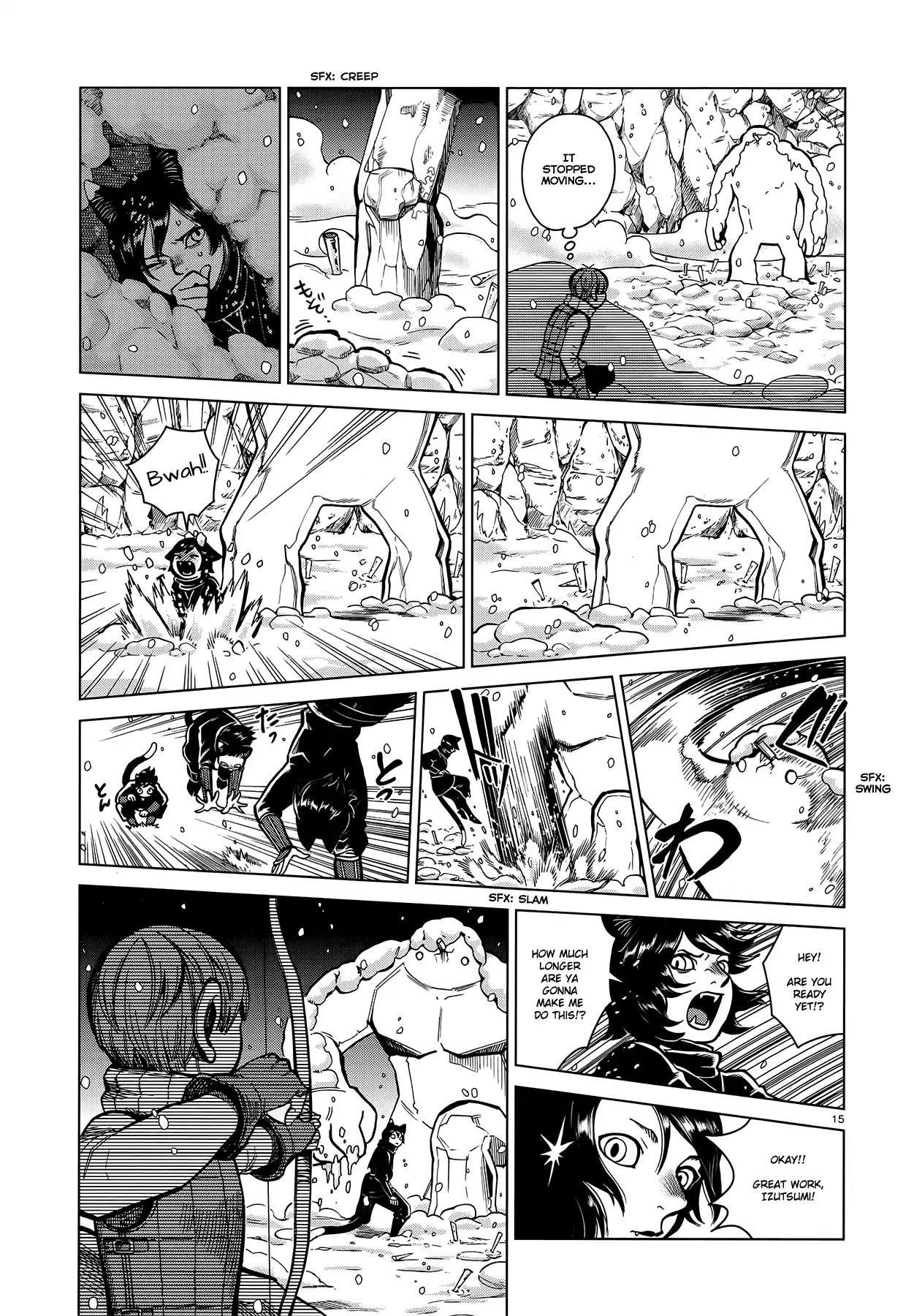 Dungeon Meshi Chapter 43: Ice Golem page 15 - Mangakakalot