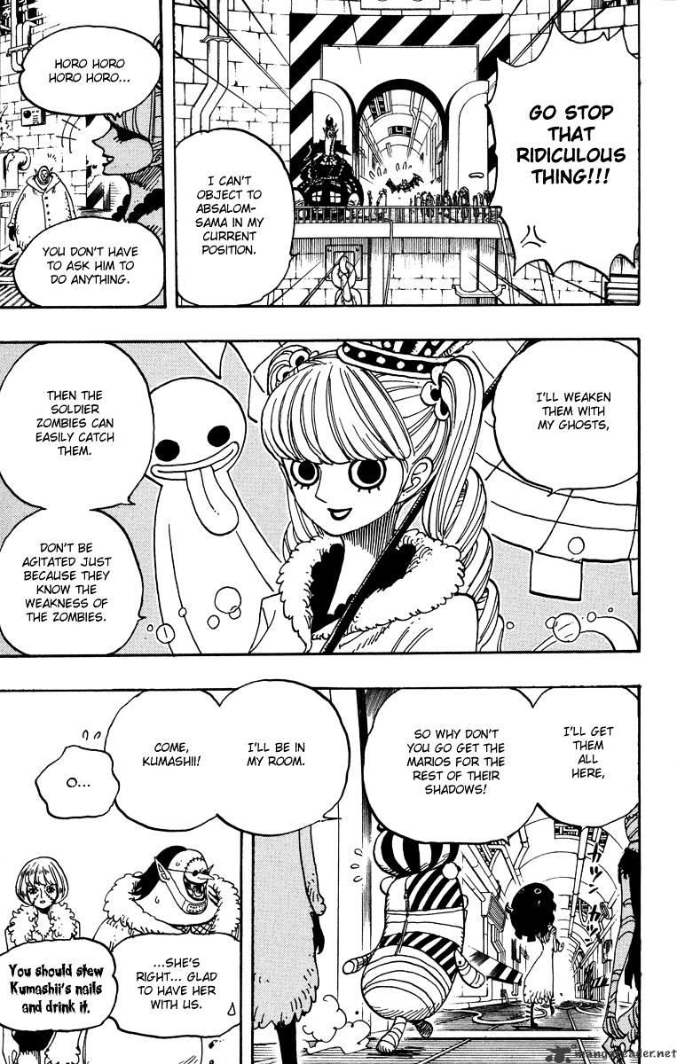 One Piece Chapter 460 : Get Em Back Before Dawn page 21 - Mangakakalot