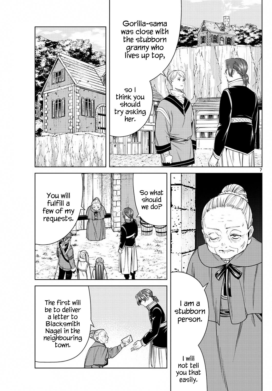 Sousou No Frieren Chapter 34: The Hero Statues page 7 - Mangakakalot