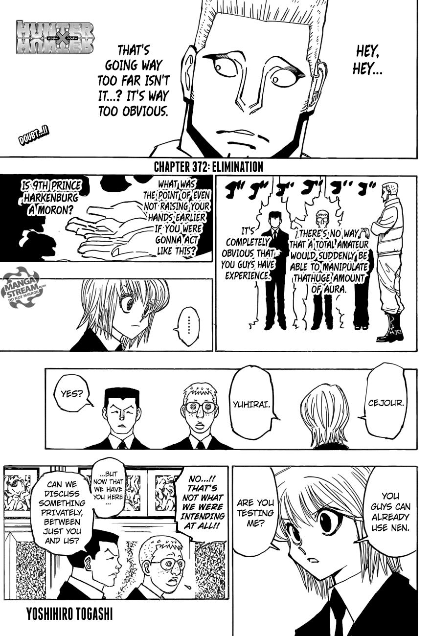 Hunter X Hunter, Chapter 374 - Hunter X Hunter Manga Online