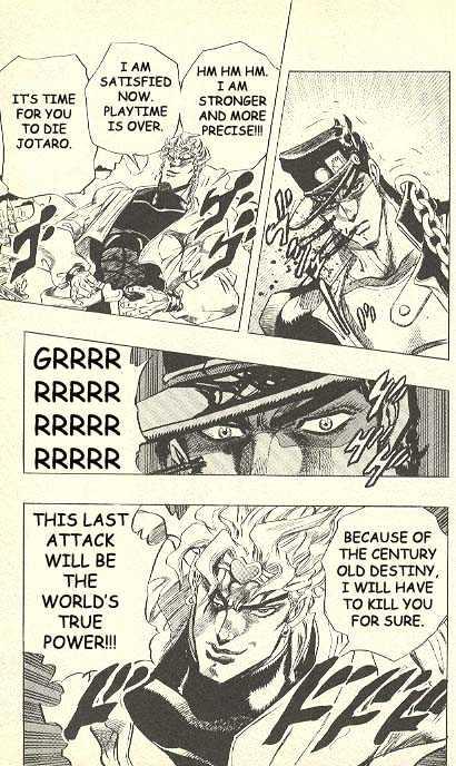 Jojo's Bizarre Adventure Vol.27 Chapter 256 : Dio's World Pt.10 page 15 - 