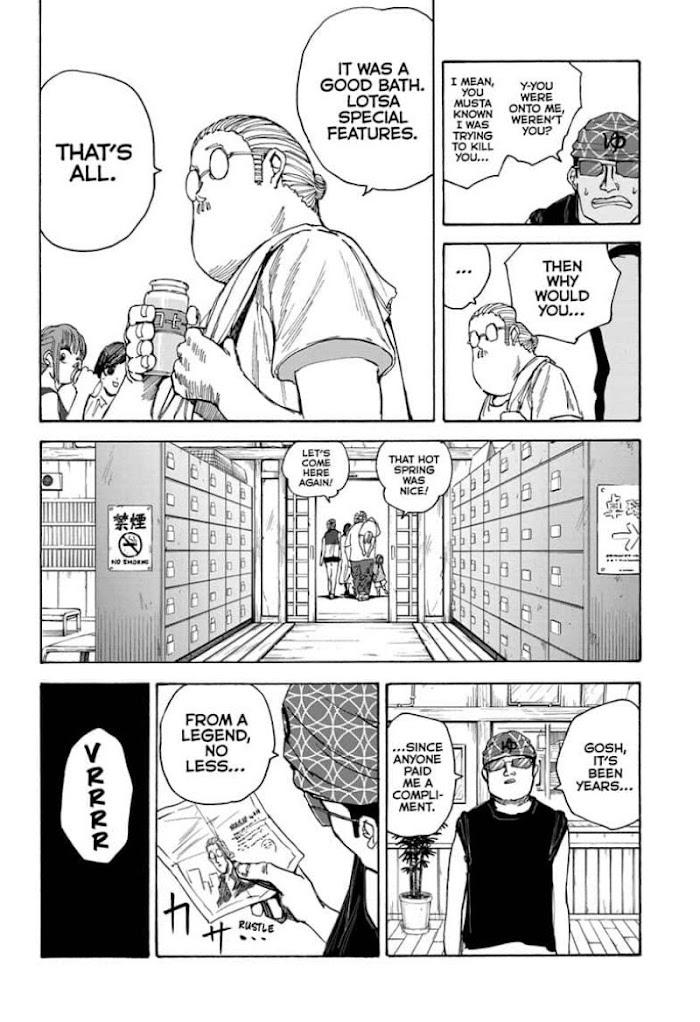 Sakamoto Days Chapter 32 : Days 32 Bathhouse Mode page 18 - Mangakakalot