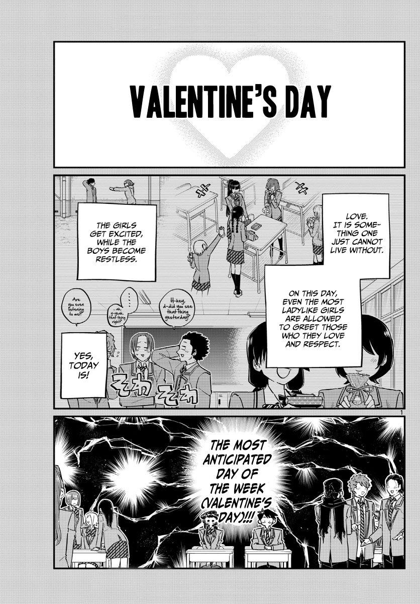 Komi-San Wa Komyushou Desu Vol.9 Chapter 117: Valentine's Day page 1 - Mangakakalot
