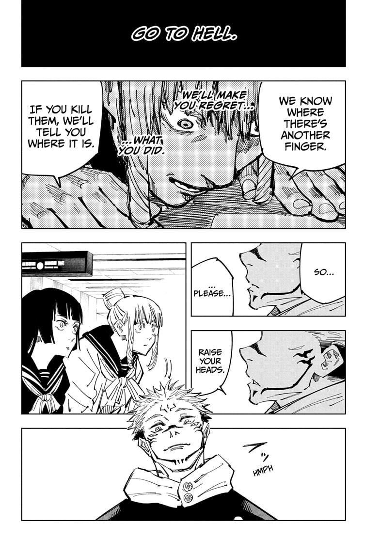 Jujutsu Kaisen Chapter 112 page 12 - Mangakakalot