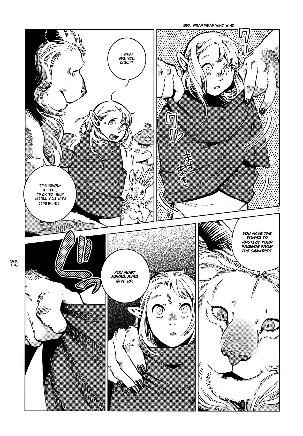 Dungeon Meshi Chapter 83: Marcille Ii page 7 - Mangakakalot