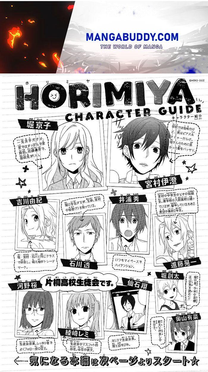 Hori-San To Miyamura-Kun Chapter 33 page 1 - Horimiya Webcomic