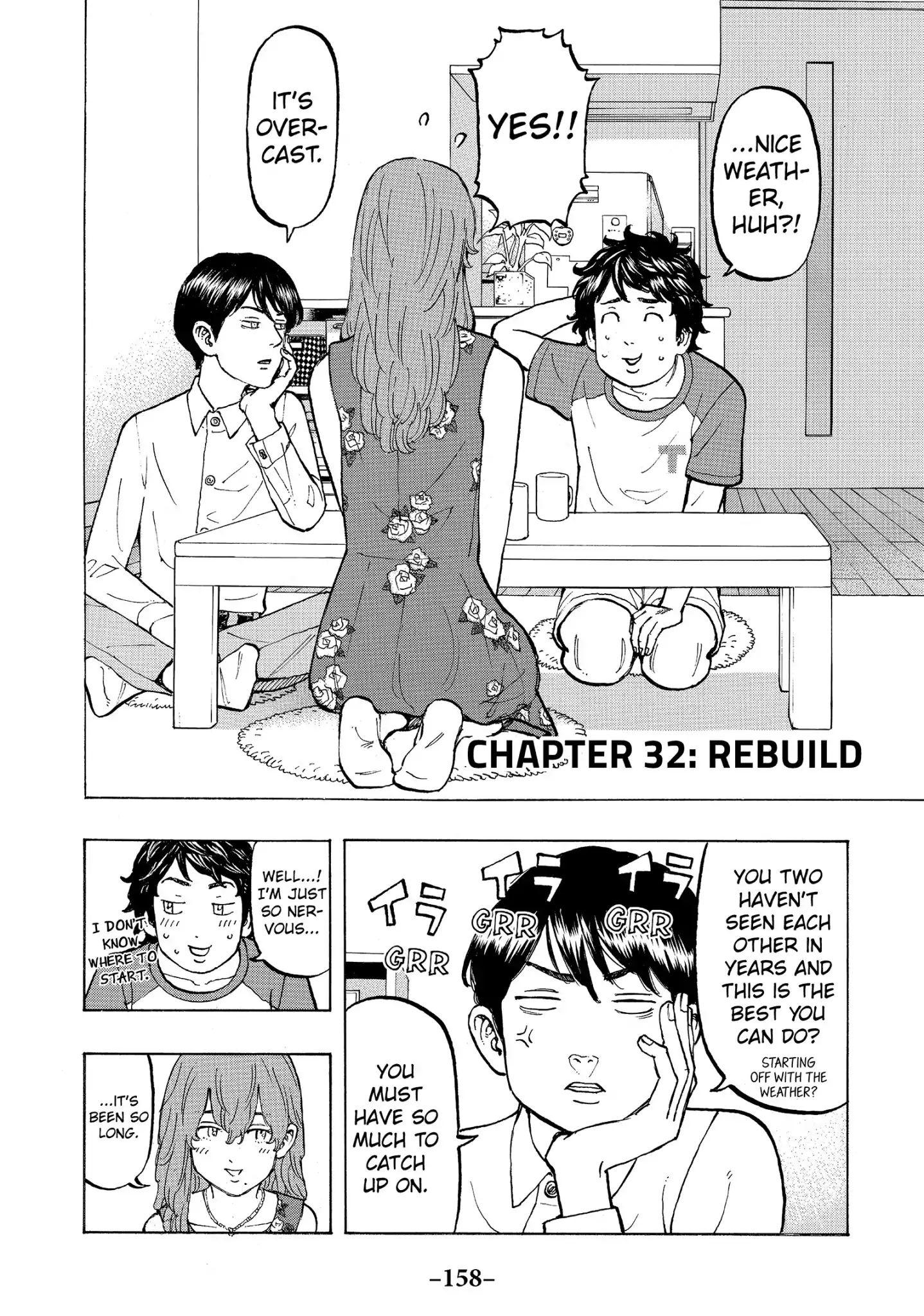 Tokyo Manji Revengers Vol.4 Chapter 32: Rebuild 