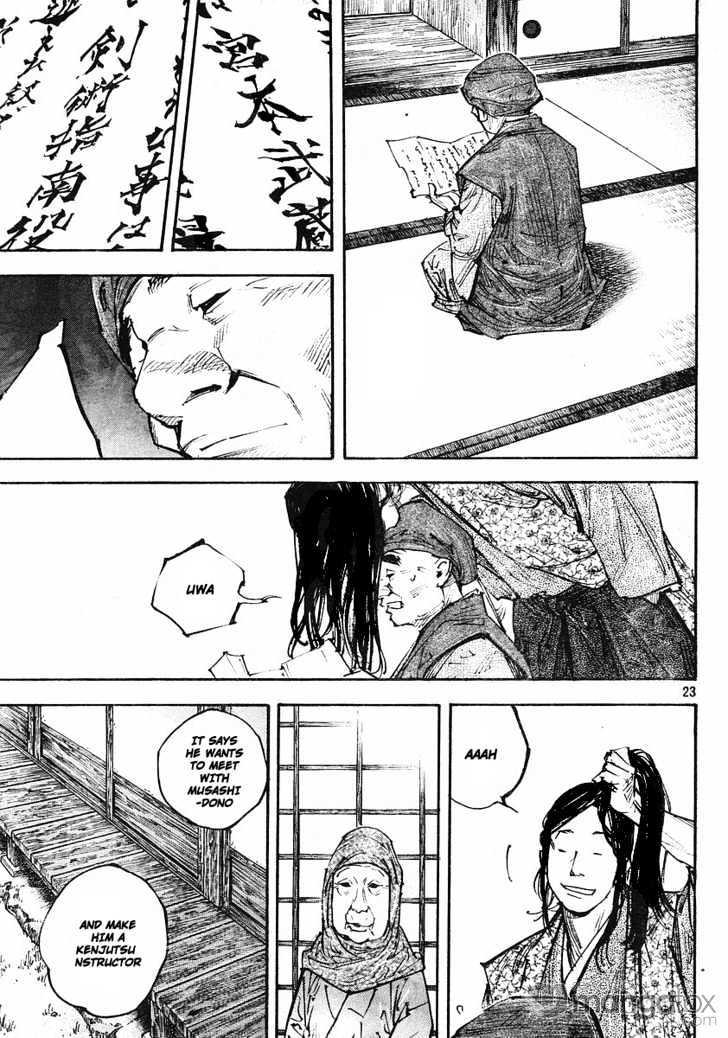 Vagabond Vol.29 Chapter 252 : An Inprisoned Musashi page 22 - Mangakakalot