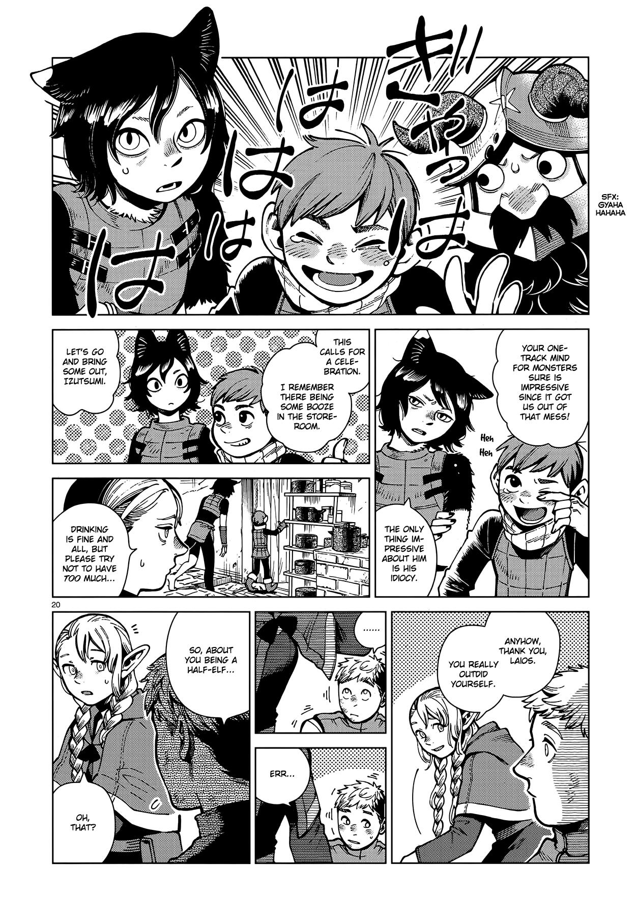 Dungeon Meshi Chapter 72: Thistle V page 20 - Mangakakalot