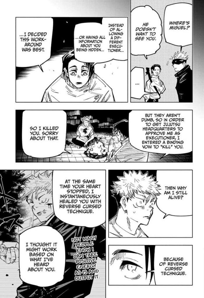 Jujutsu Kaisen Chapter 143: One More Time page 9 - Mangakakalot