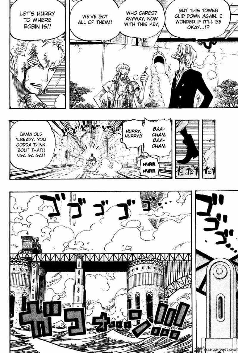 One Piece Chapter 418 : Luffy Vs Rob Lucci page 6 - Mangakakalot