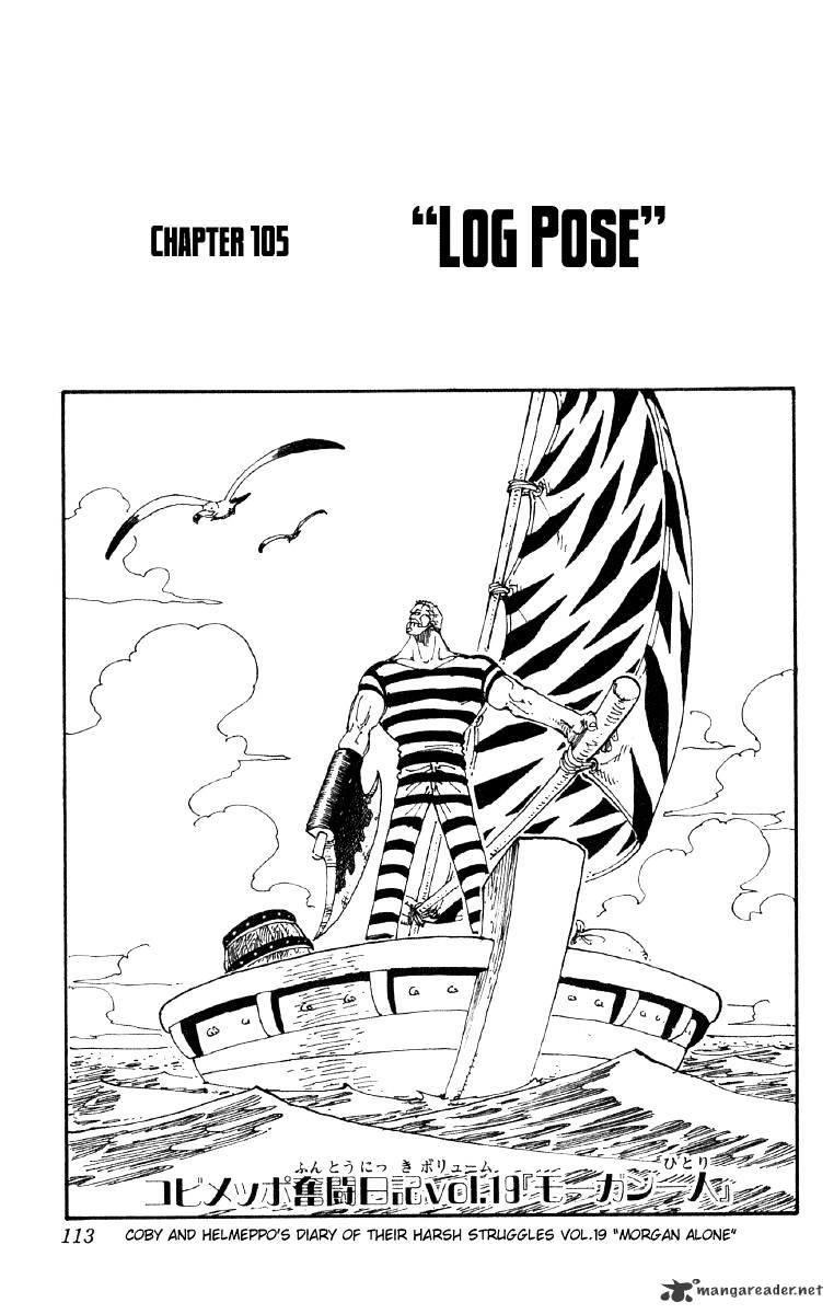 One Piece Chapter 105 : Lock Post Compass page 1 - Mangakakalot